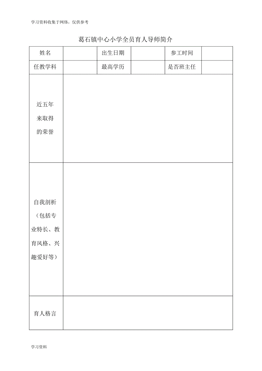 葛石镇中心小学全员育人导师工作手册.doc_第3页