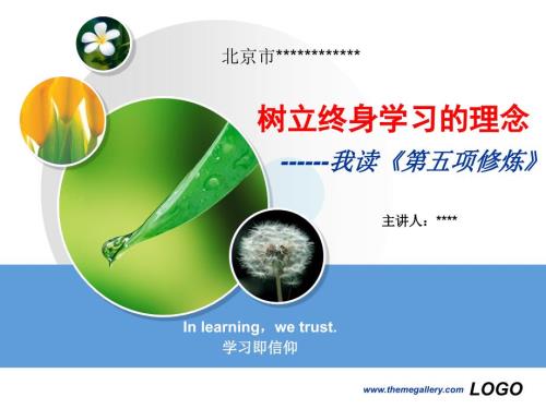 第五项修炼精美PPT.ppt