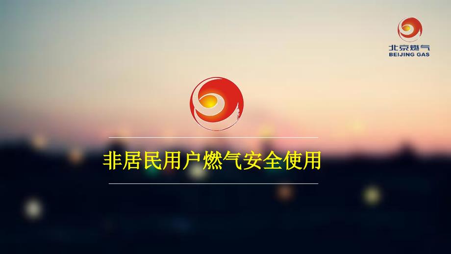 非居民用户燃气安全使用.ppt_第1页