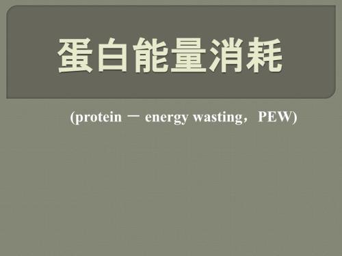 蛋白能量消耗.ppt