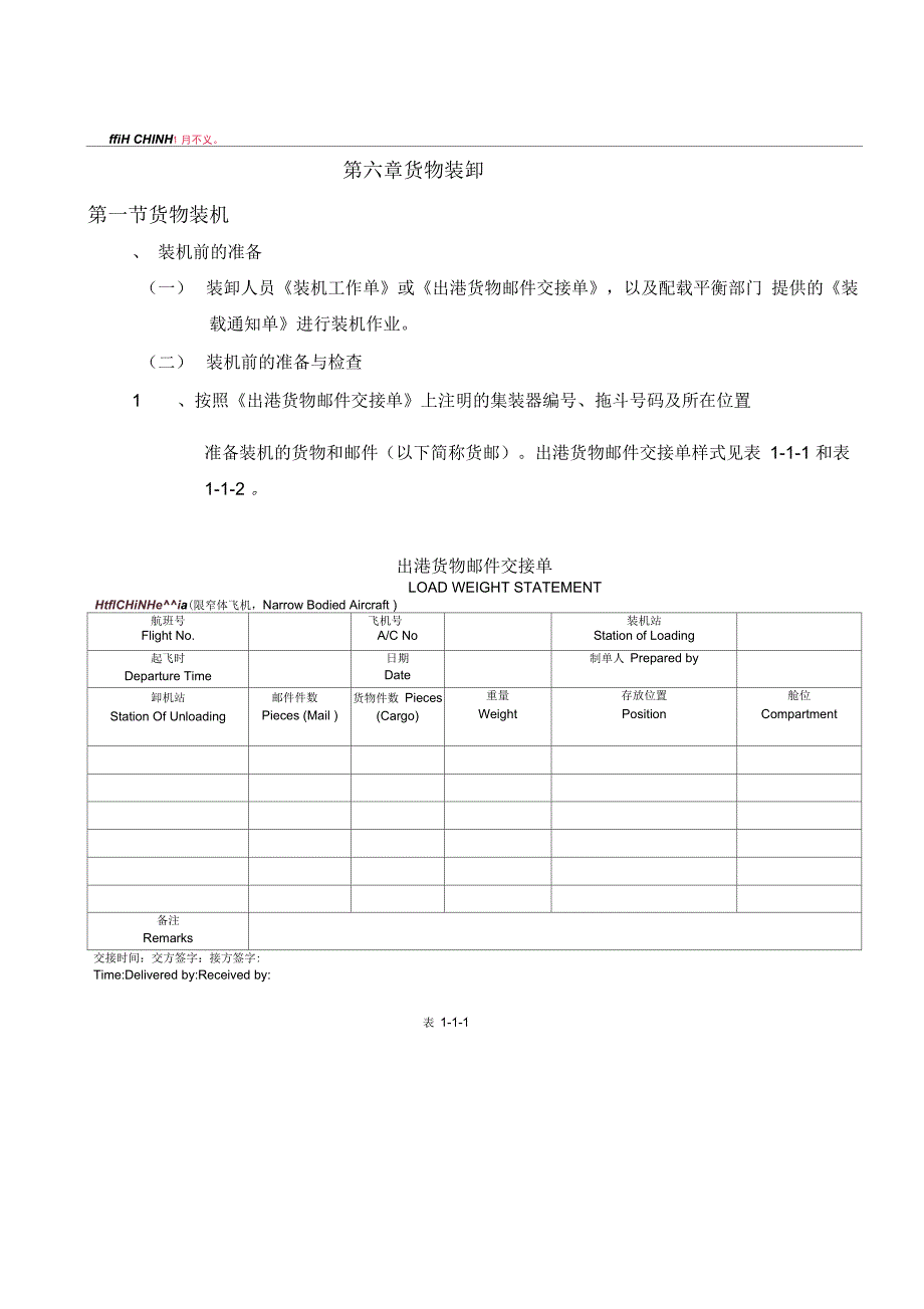 航空货物装载基础教程.docx_第1页
