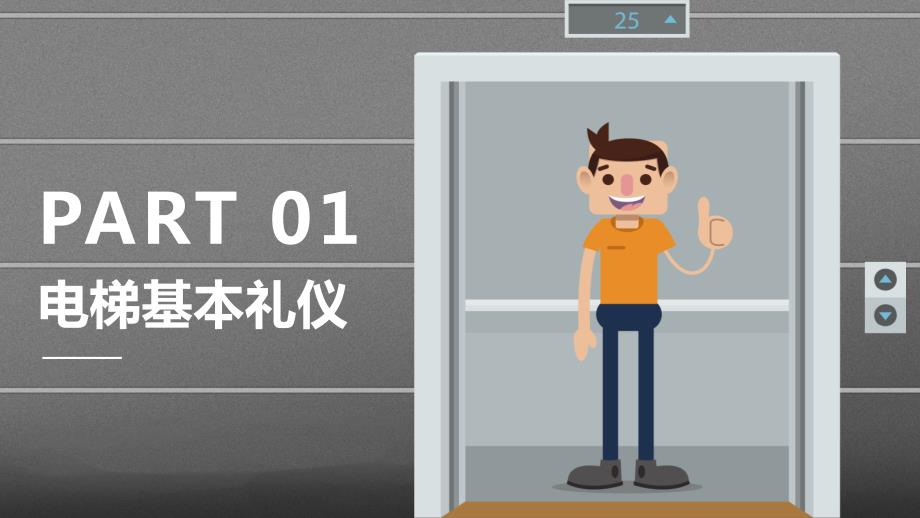 简约商务礼仪之电梯礼仪学习课件讲课PPT演示课件.pptx_第3页
