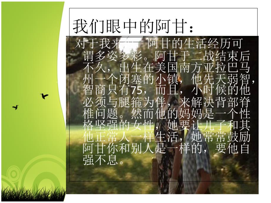 阿甘正传电影赏析ppt.ppt_第3页