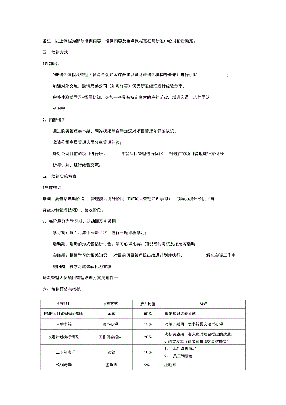项目管理培训方案.doc_第2页