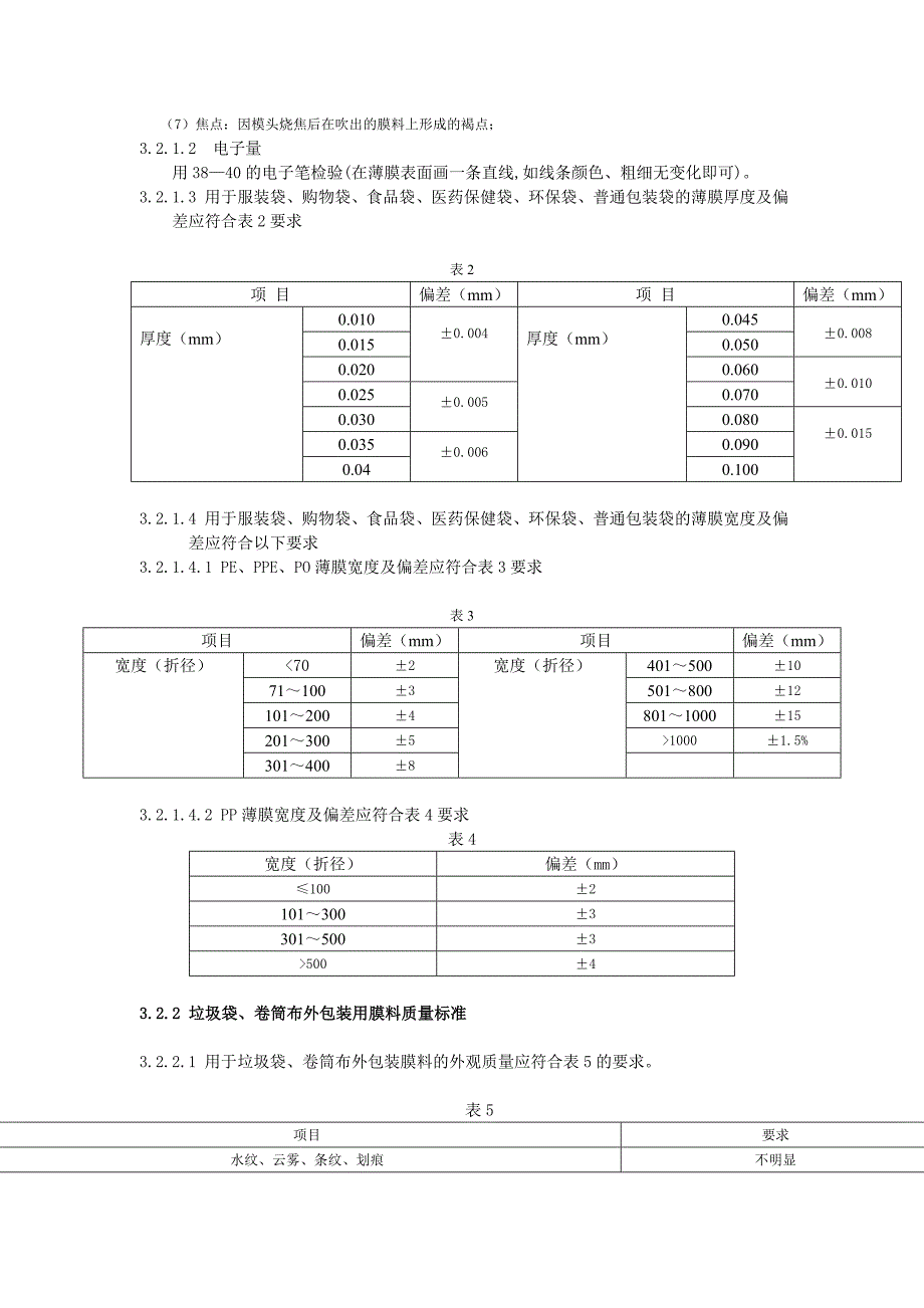 胶袋质量检验标准.doc_第3页