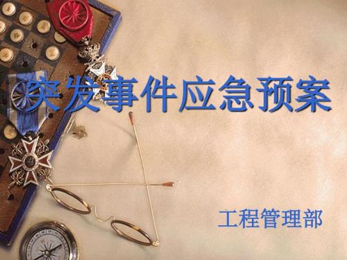 绿化突发事件应急预案.ppt