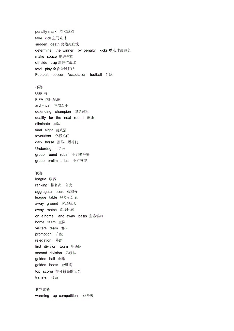 足球英文专业术语汇总.docx_第2页