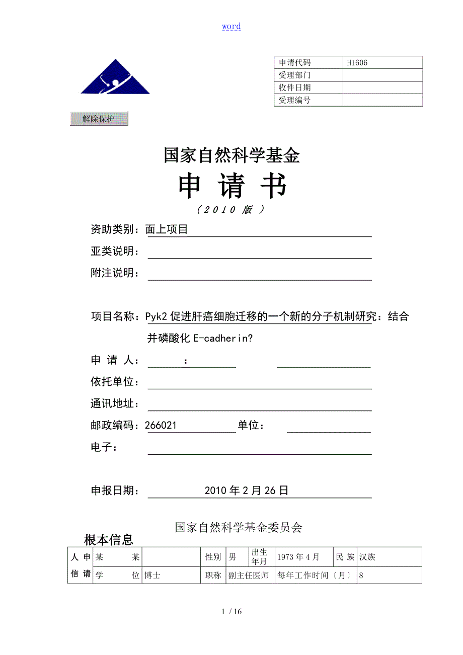 面上项目标书范例.doc_第1页