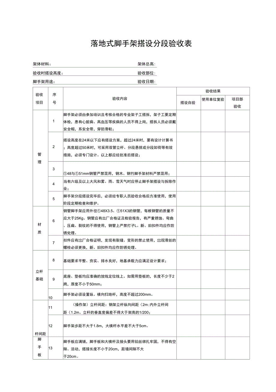 脚手架验收表.doc_第1页