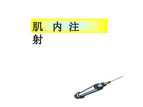 肌肉注射法课件.ppt