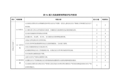 重大危险源评估表格.doc