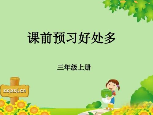 预习好处多ppt课件.pptx