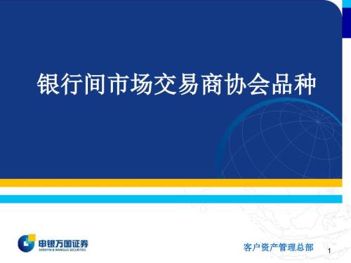银行间交易商协会产品.ppt