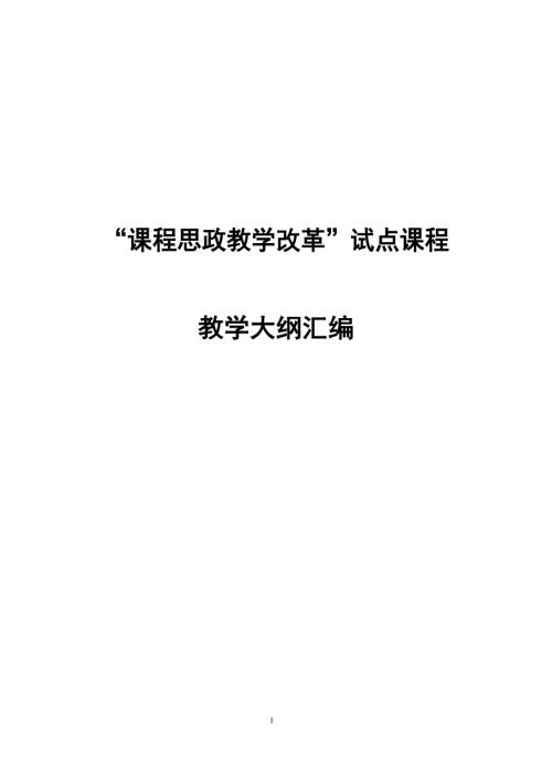 金融风险管理课程思政试点课程教学大纲汇编.docx