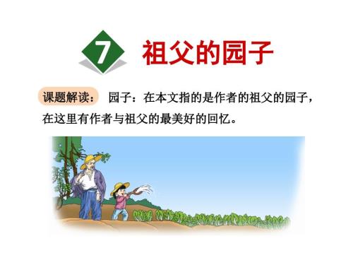 祖父的园子课件.ppt