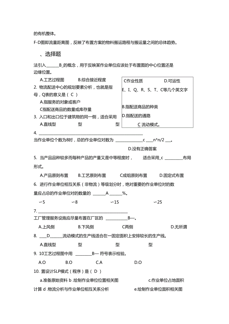 设施规划与物流期末考试范围.doc_第3页