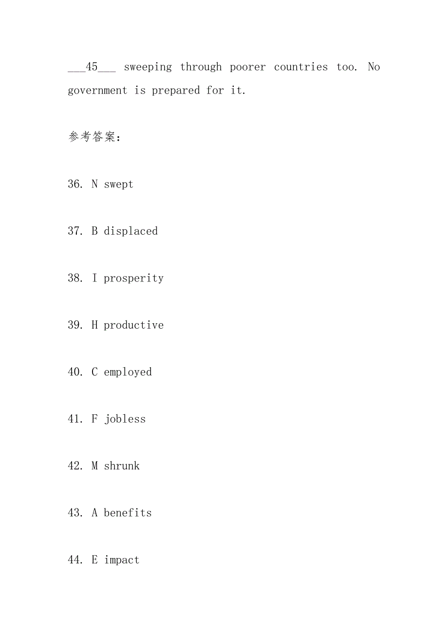 英语六级真题及答案.docx_第3页