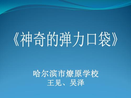 课件神奇的弹力口袋.pptx