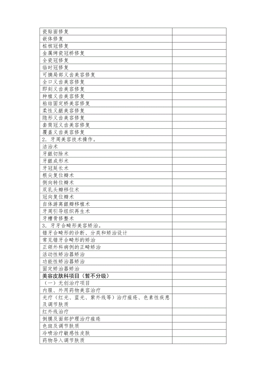 精选文档医疗美容项目备案申请表.DOC_第3页