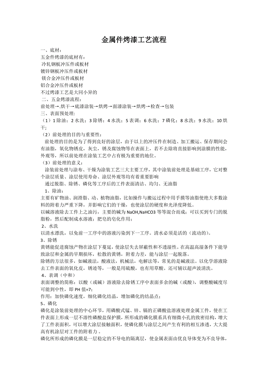 金属件烤漆工艺流程.doc_第1页