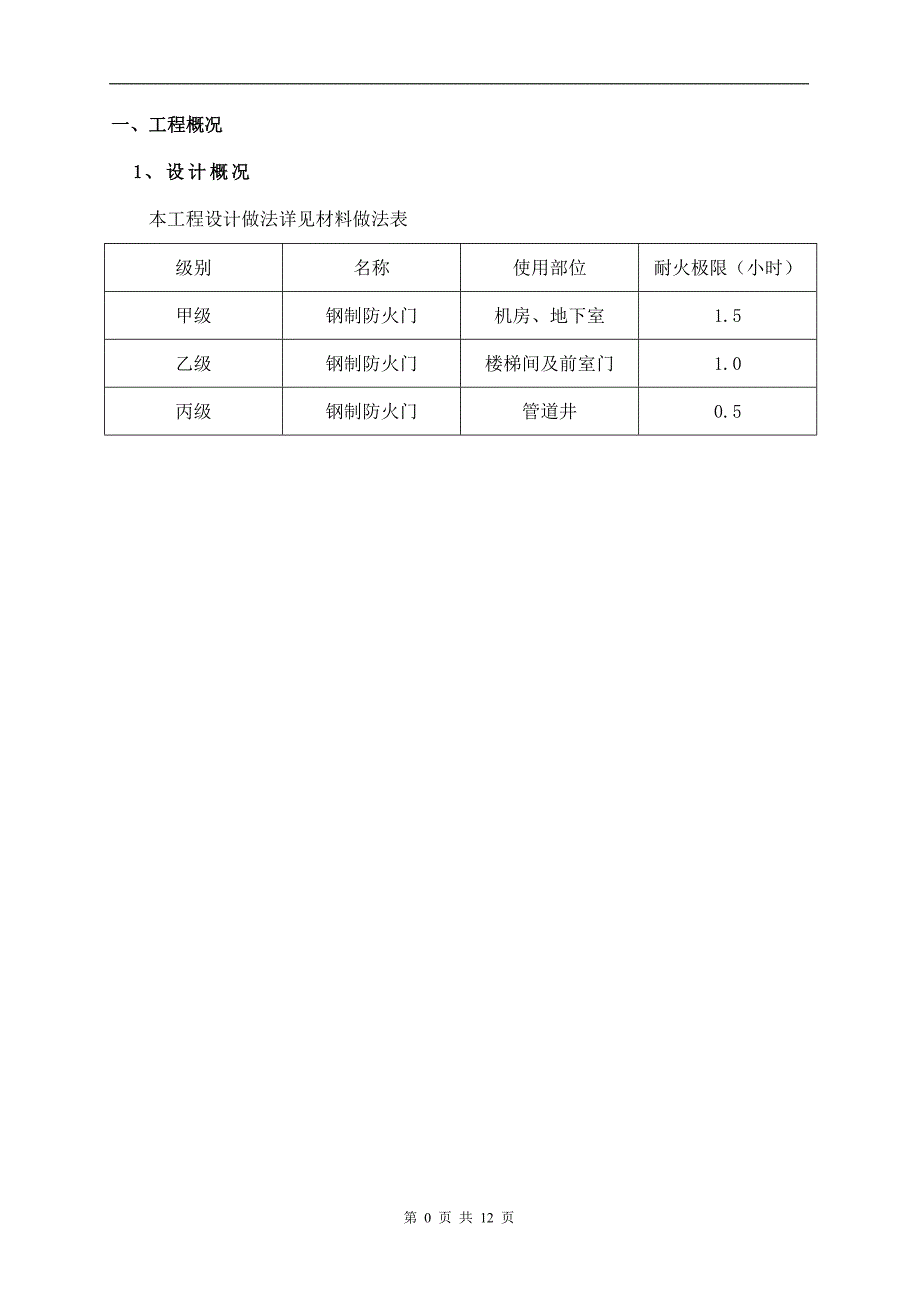 防火门安装施工方案共11页.doc_第3页