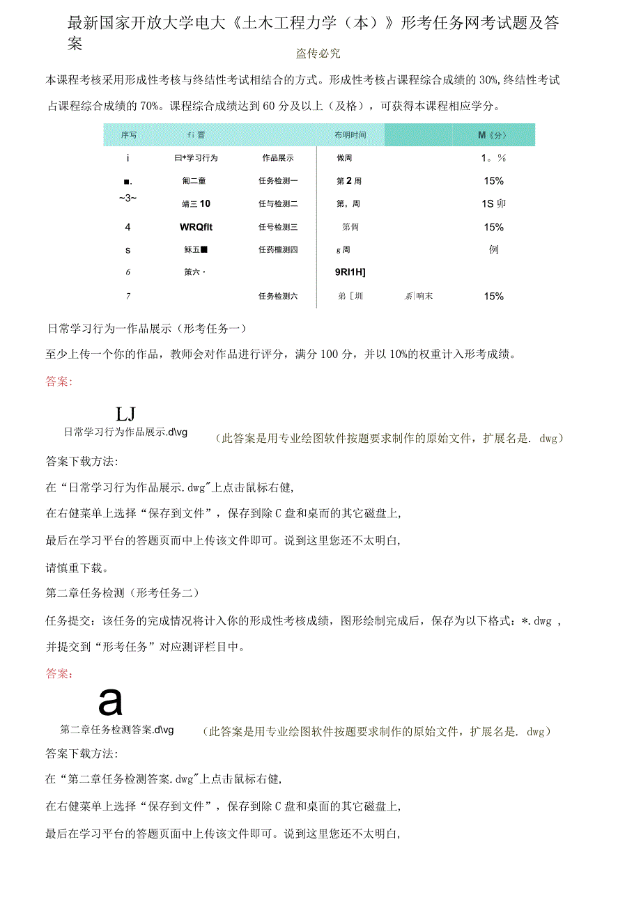 精编国家开放大学电大计算机绘图本形考任务网考试题及答案0001.docx_第1页