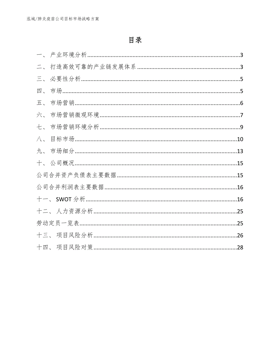 肺炎疫苗公司目标市场战略方案.docx_第2页