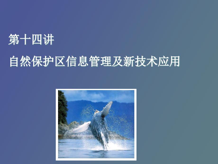 自然保护区信息管理.ppt_第1页