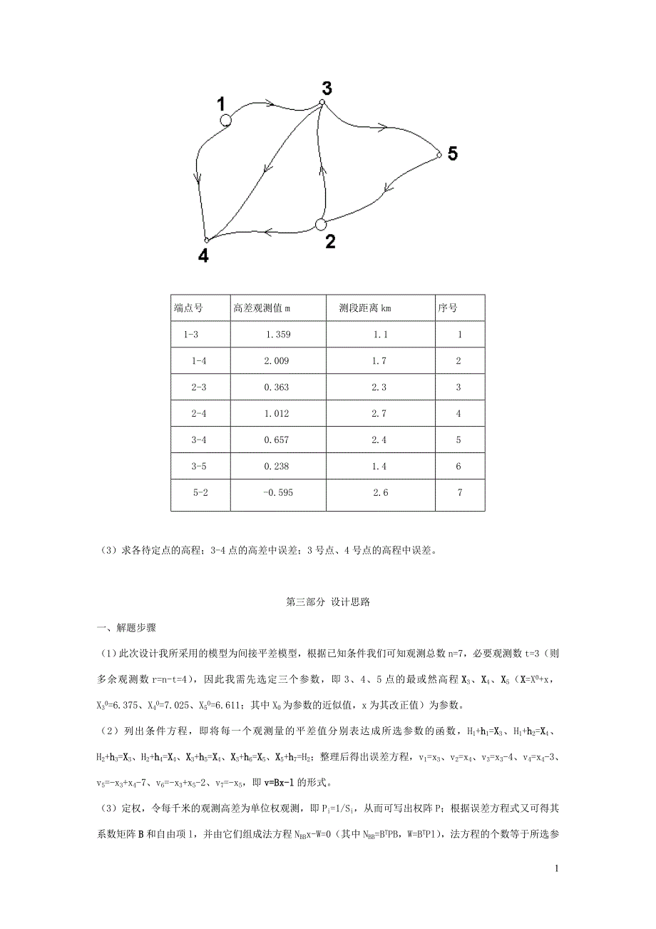 误差理论与测量平差课程设计报告.doc_第2页