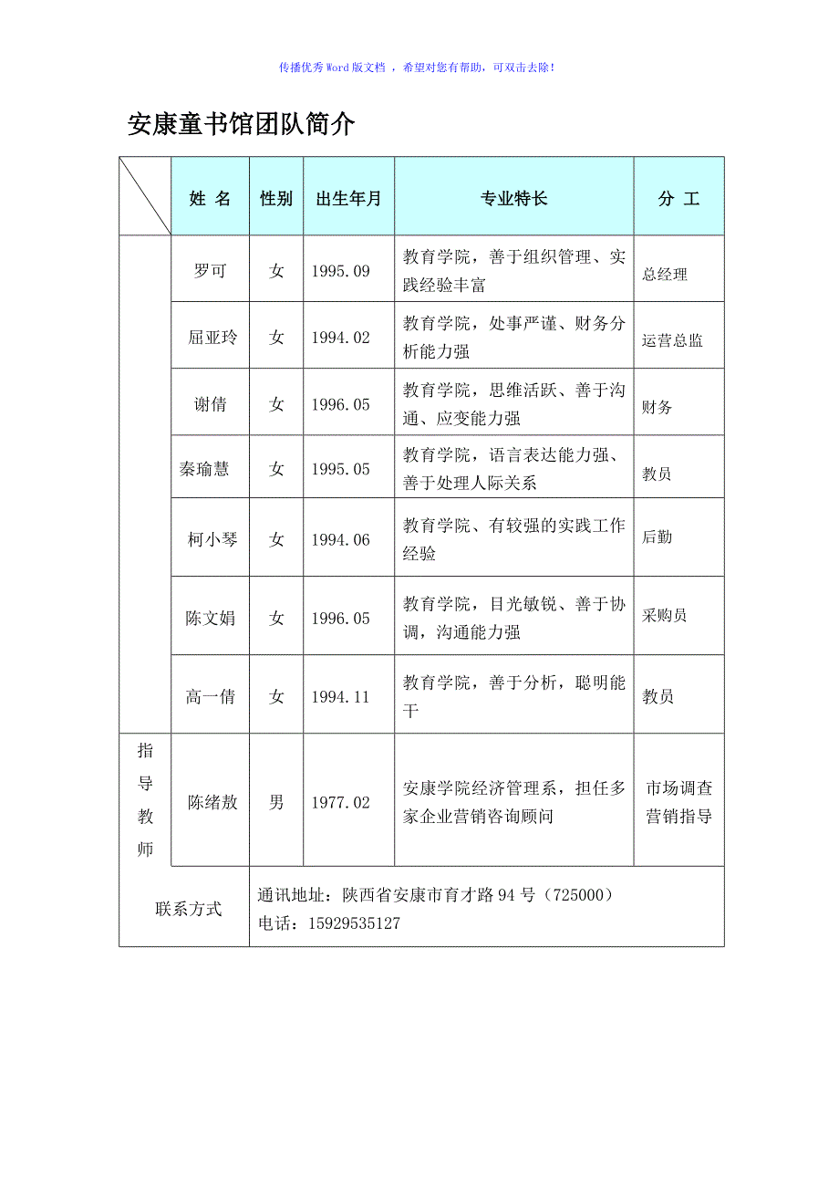 童书馆创业计划书Word版.doc_第2页