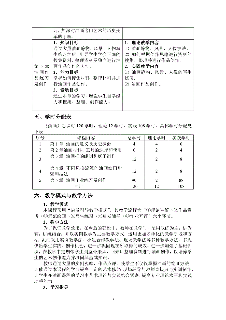 美术教育专业油画课程标准.doc_第3页
