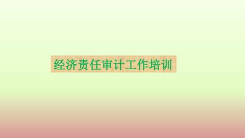 经济责任审计.ppt
