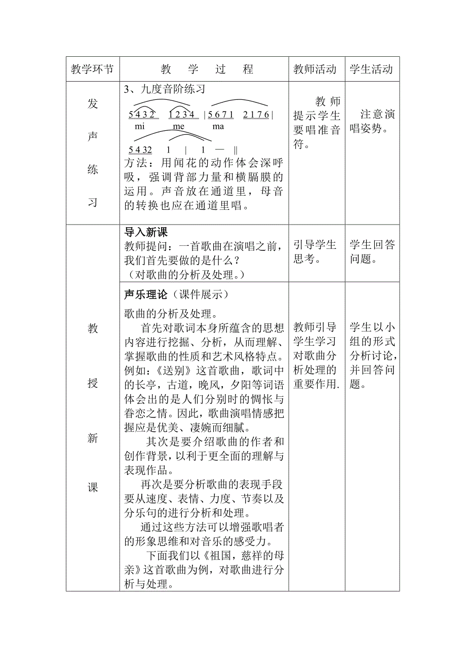 祖国慈祥的母亲教案.doc_第2页