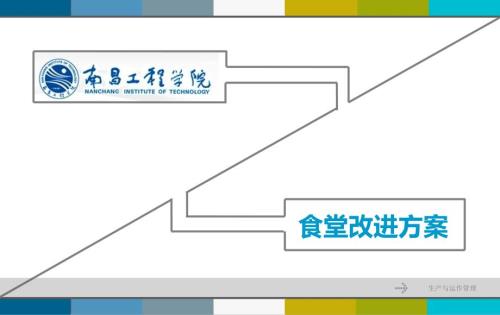 食堂改进方案PPT课件.ppt