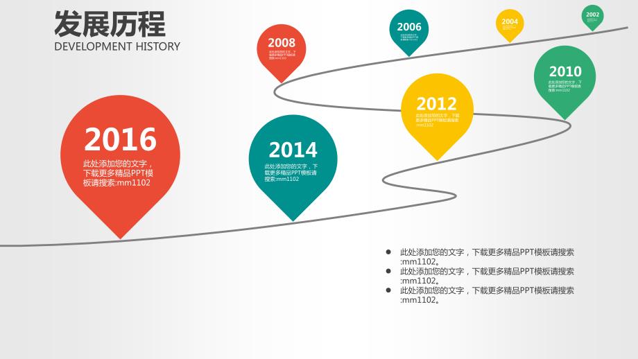 精选时间轴和发展历程模板.ppt_第2页