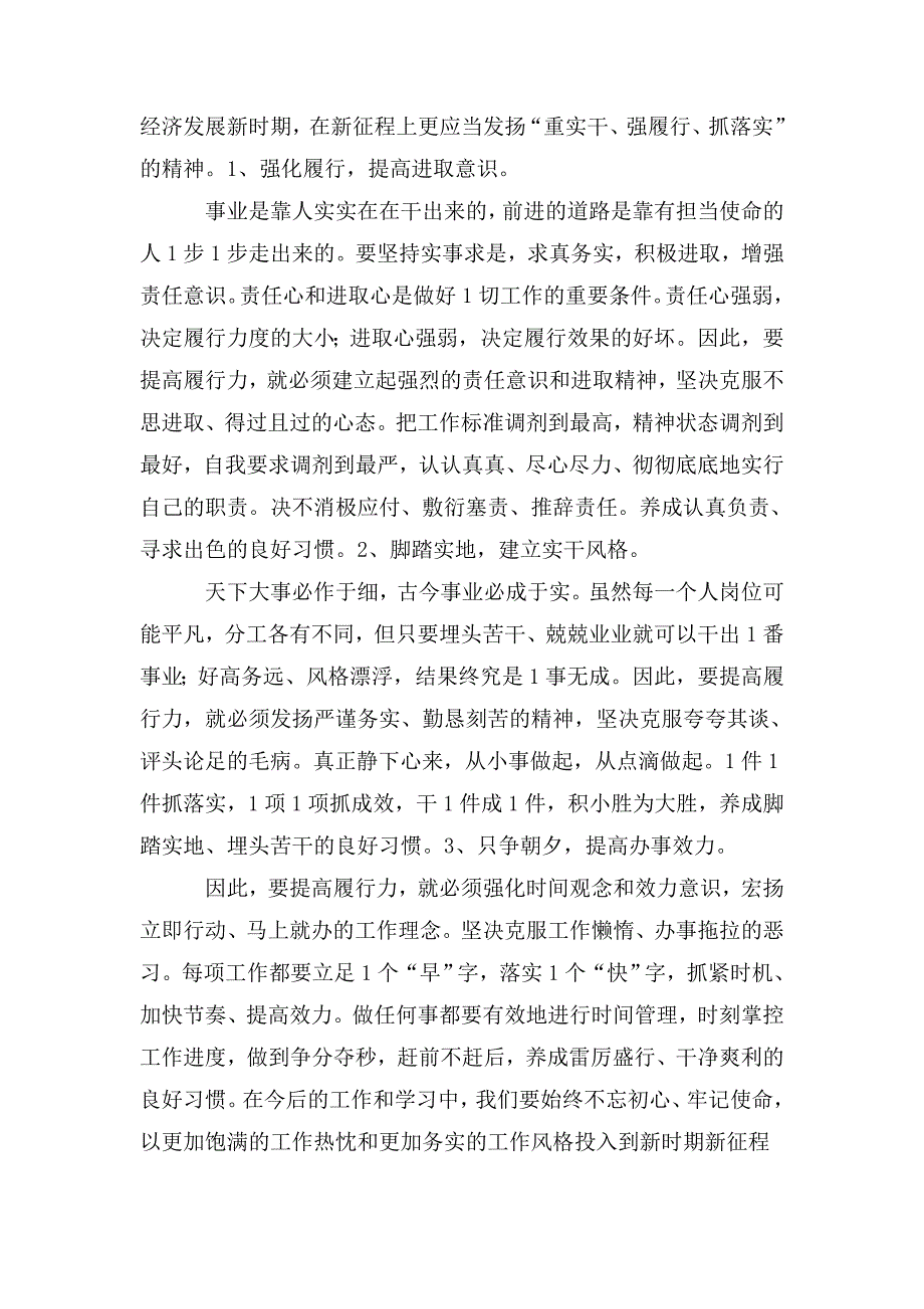 重实干强执行抓落实专题研讨会发言稿.doc_第3页