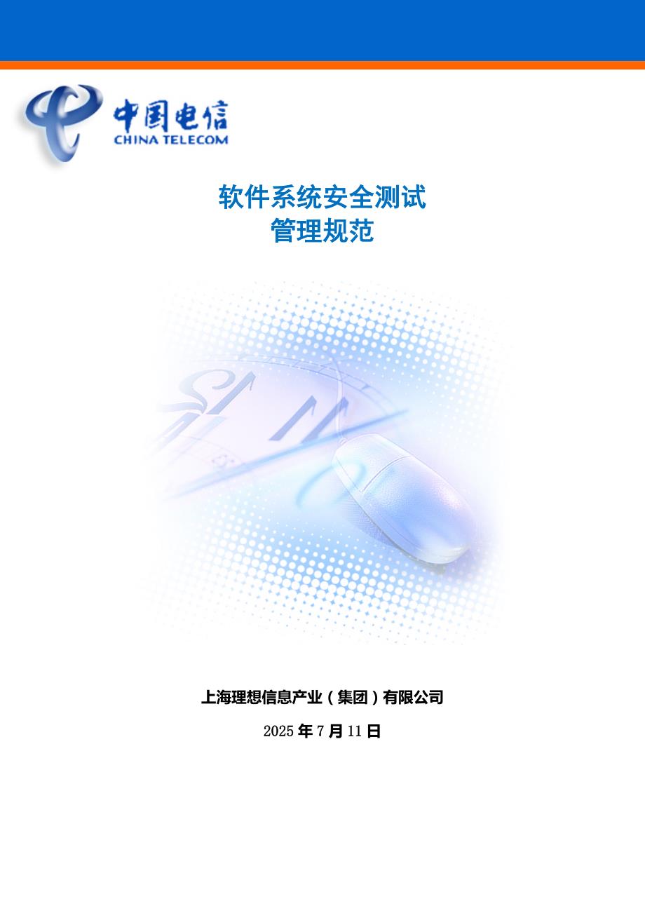 软件系统安全测试管理规范.doc_第1页