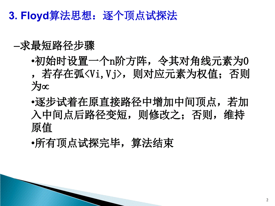 算法12最短路径弗洛伊德Floyd算法课件.ppt_第2页