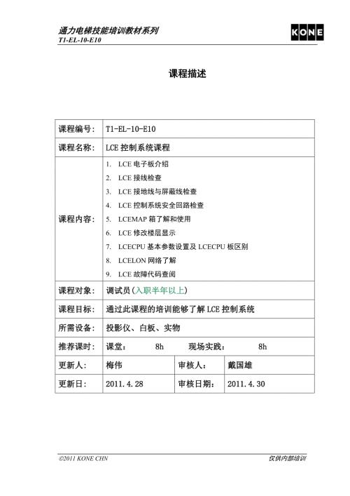 通力电路板介绍.doc