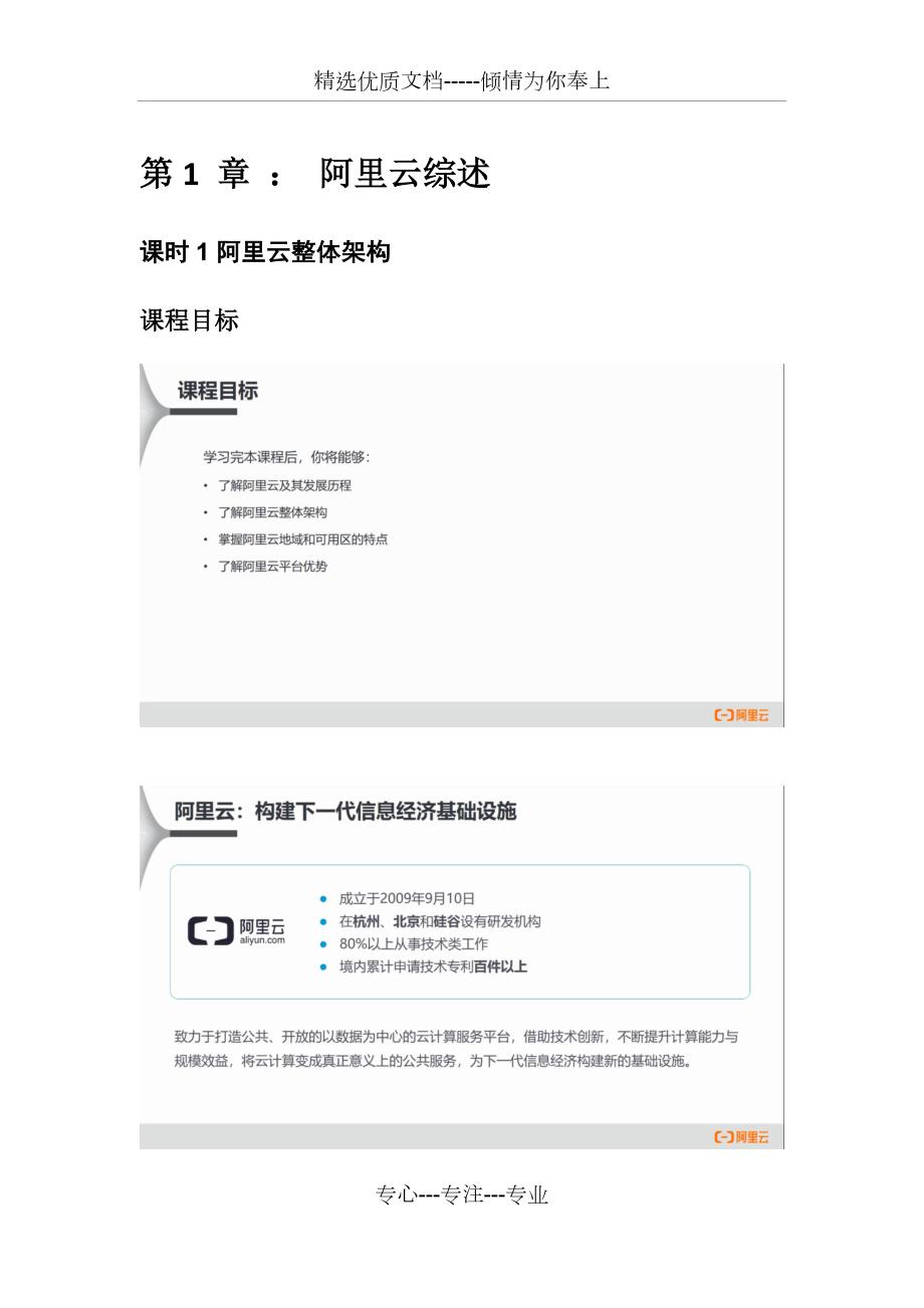 阿里云云计算ACP认证考试辅导课课件整理共160页.docx_第1页