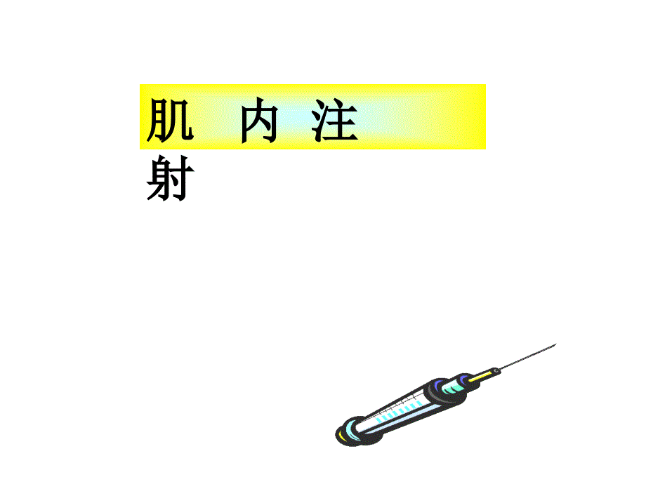 肌肉注射法教学课件.ppt_第1页