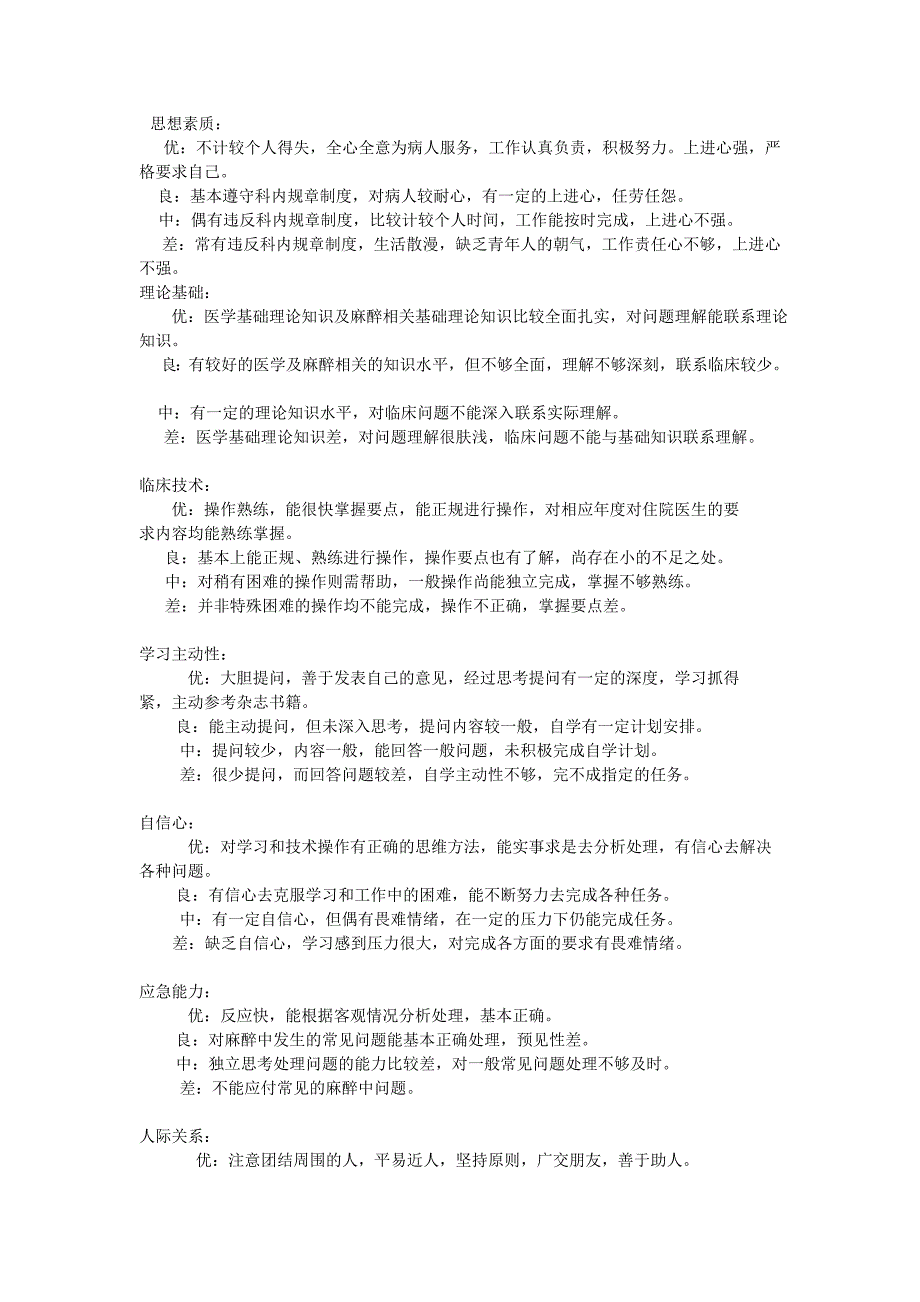 麻醉科人员培训计划.doc_第3页