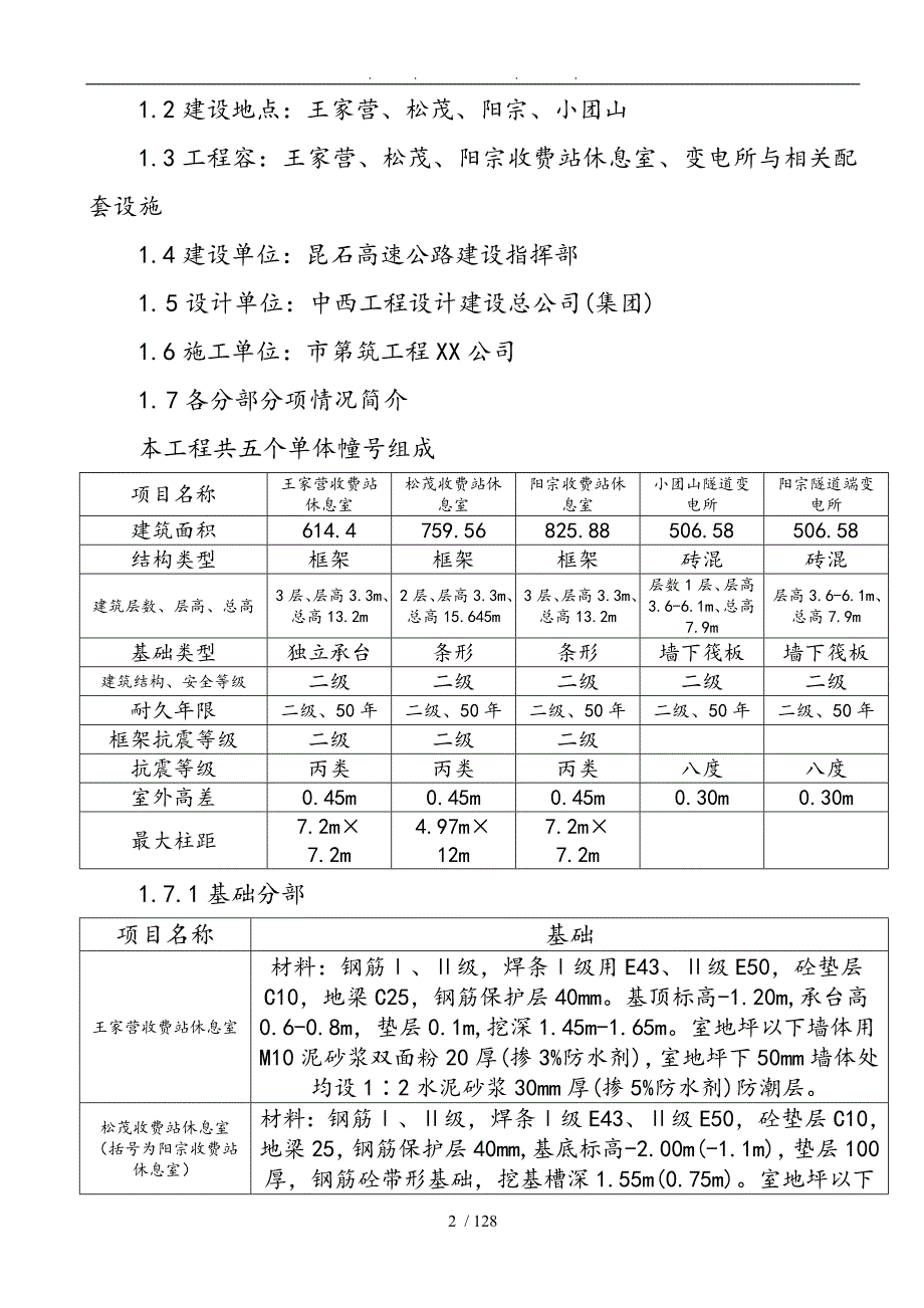 高速公路沿线设施建设项目工程施工设计方案房屋建设工程.doc_第2页