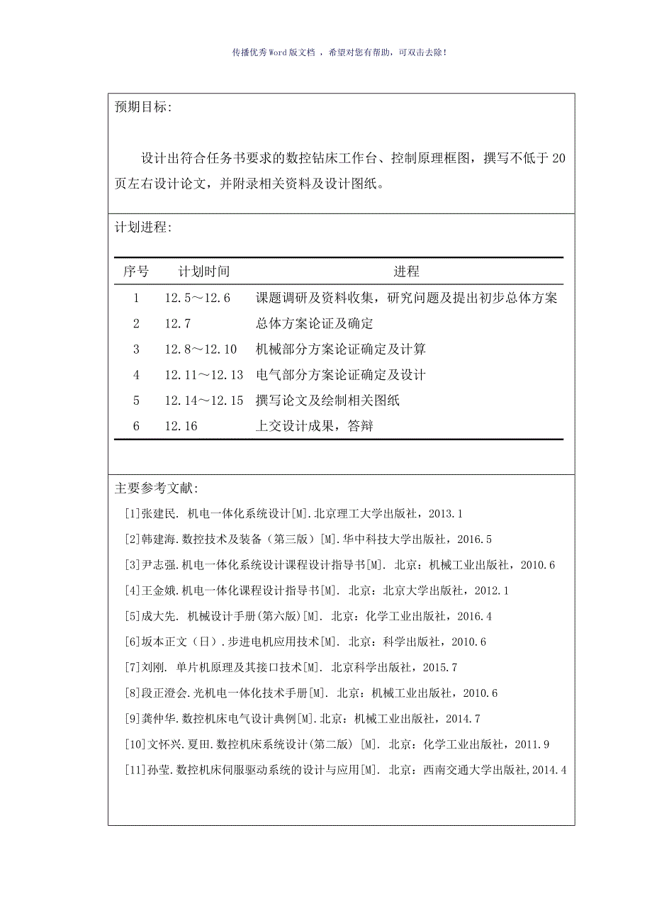 贵州大学机电一体化课程设计说明书最终版Word版.doc_第3页