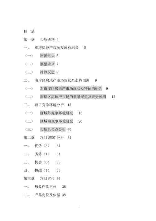 重庆房地产商务公寓营销策划报告.docx