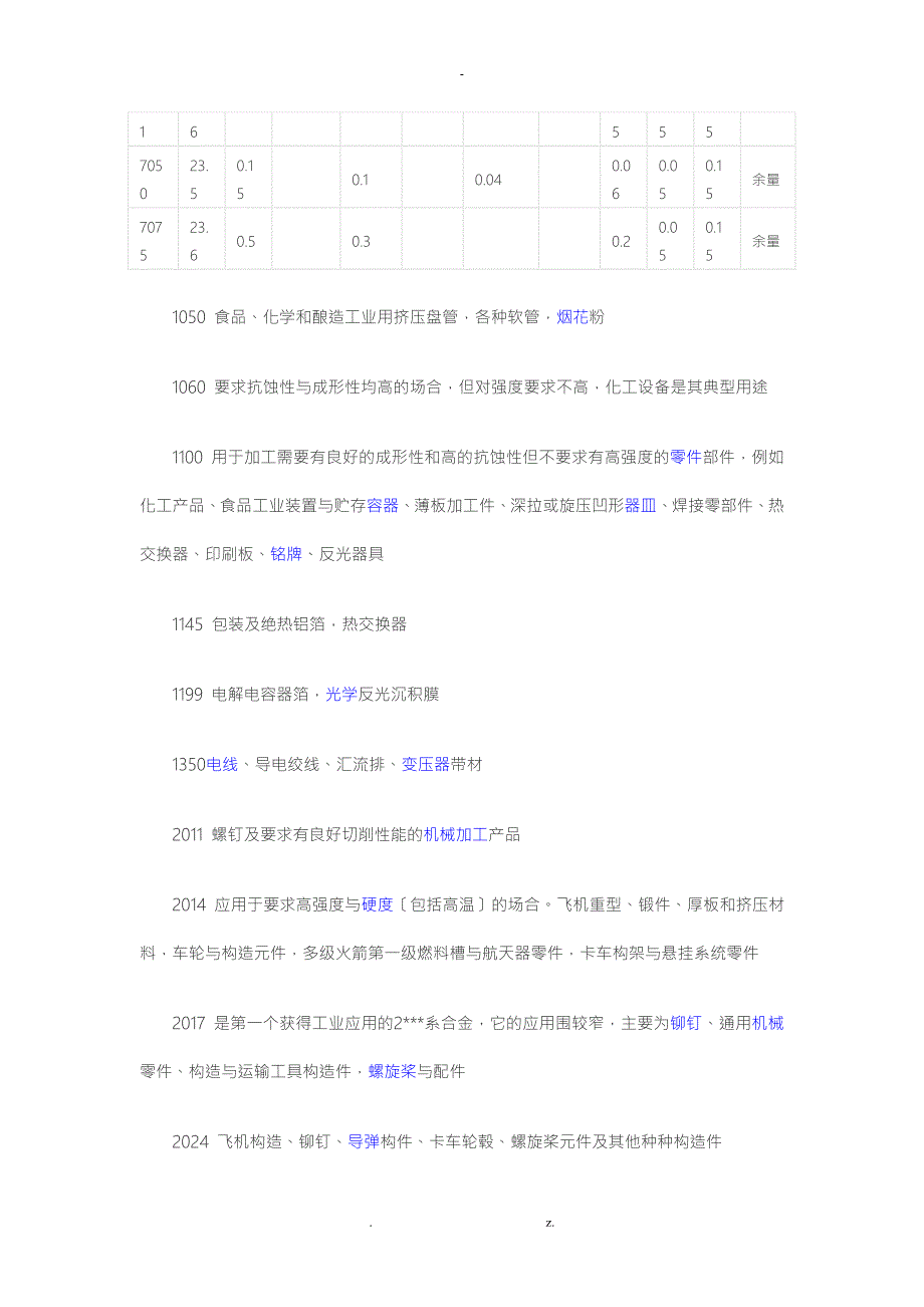 铝合金技术参数.doc_第2页