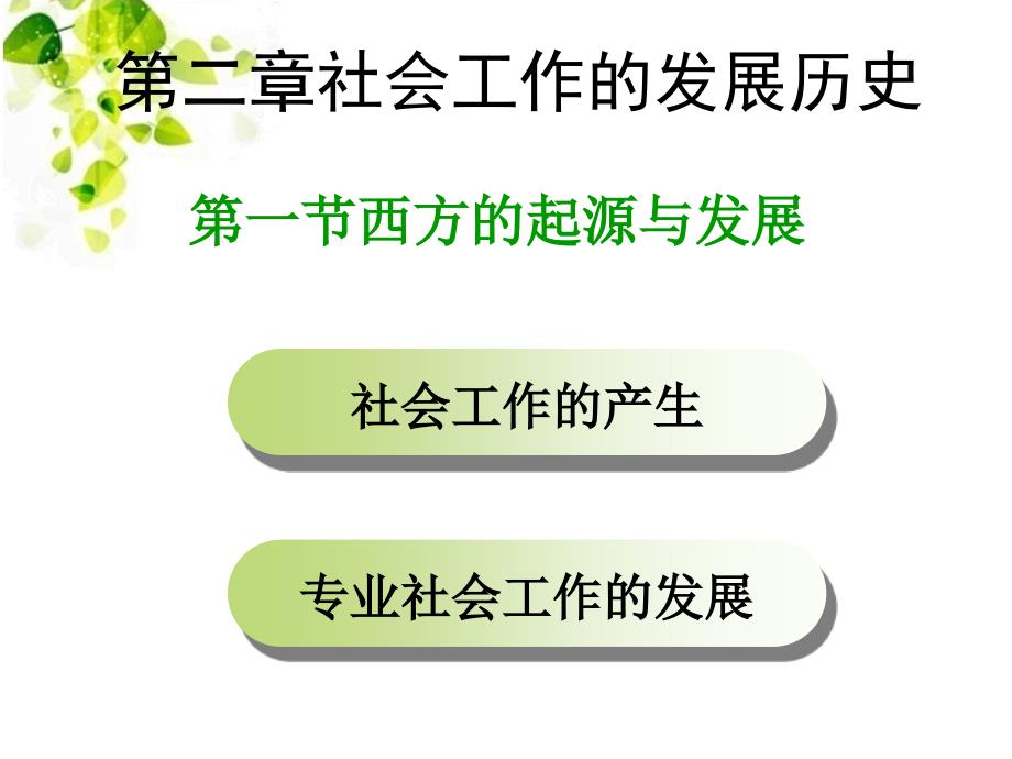 社会工作的发展历程.ppt_第3页