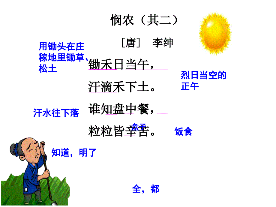 部编版悯农其二公开课优质PPT.ppt_第2页
