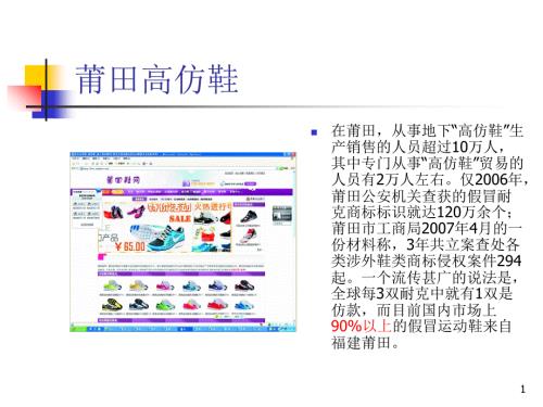 莆田高仿鞋PPT优秀课件.ppt