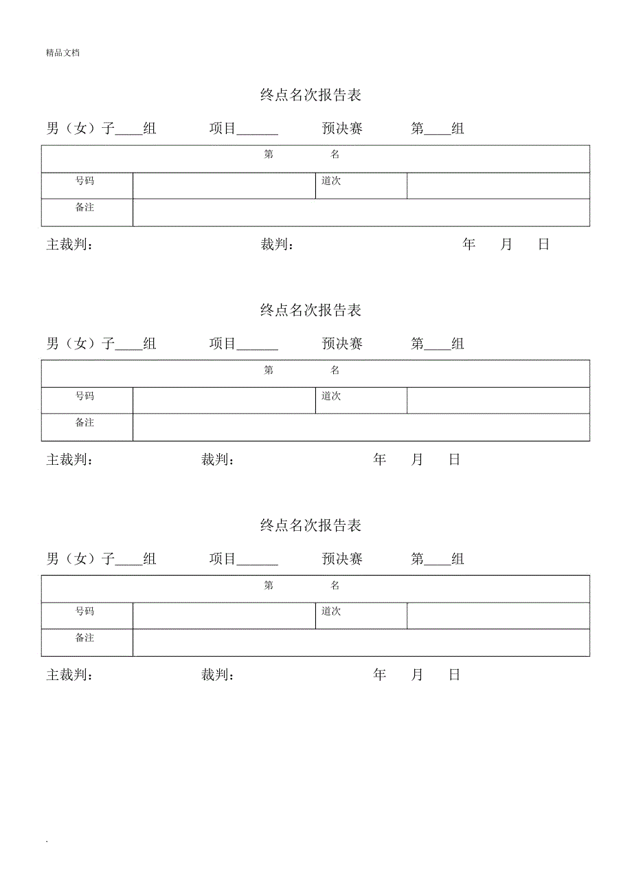 运动会记录表格样本.docx_第3页